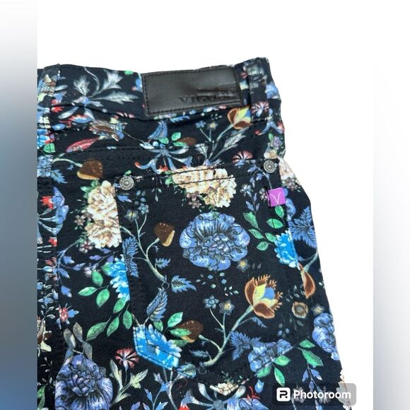 VIGOSS Stretch Floral Straight‎ Leg Skinny Jeans GIRLS Size 10 - Picture 9 of 13